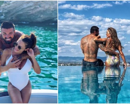 Благой и Златка в романтичен кадър, кръстиха го 