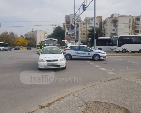 Екшън в пловдивско полицейско управление: Младеж буйства, опитва се да избяга заради тест за дрога