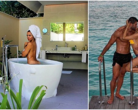 Райна нажежи мрежата със съблазнителни снимки от Малдивите