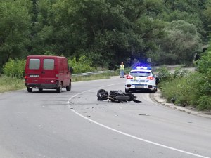 Моторист пострада при катастрофа с ТИР в Кресненското дефиле