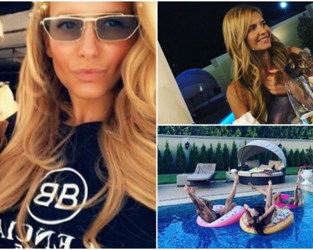 Анелия се радва на палата си за милион и половина