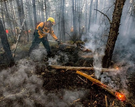 Пожари колкото Белгия връхлетяха Сибир, Путин хвърля армията