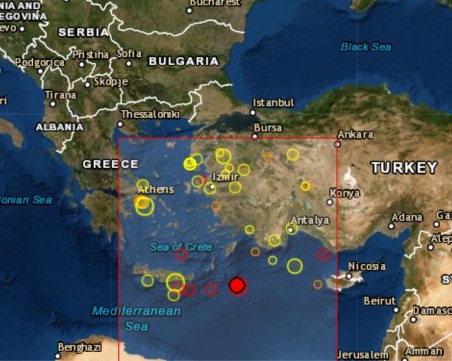 Ново силно заметресение разлюля Гърция
