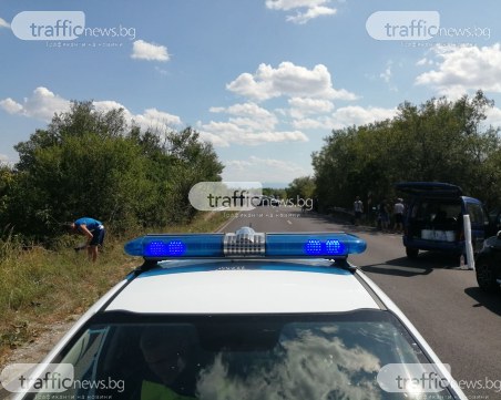 Четири коли се удариха в Пловдивско, петима са пострадали
