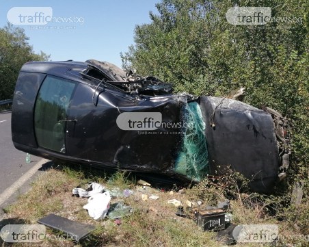 Пиян водач е предизвикал мелето на пътя Пловдив-Карлово