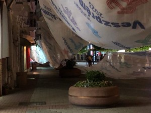 Срути се културният покрив на Главната в Пловдив