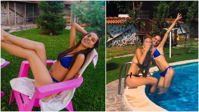 Пловдивската мис Габи Топалова с тридневно парти за 23-тия си рожден ден