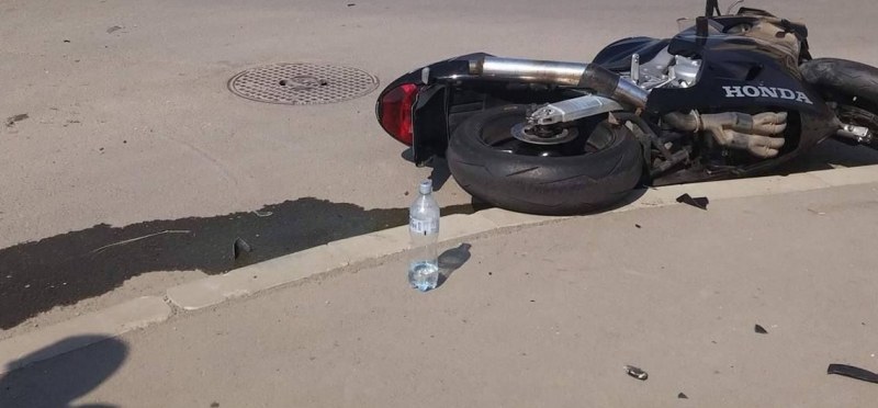 В катастрофа пострада 42-годишен моторист от Пловдив