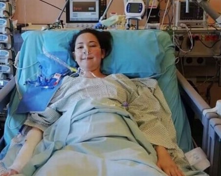 Първа трансплантация на българин във Виена от 2 г. , Илияна получи бели дробове
