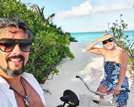 Гала и Стефан разпускат на Малдивите