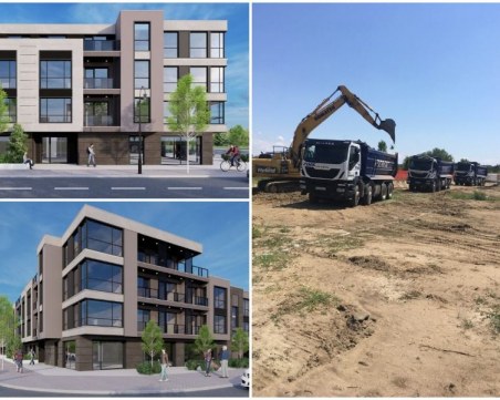 Първа копка на новата жилищна перла на Пловдив, предлага простор и лукс край Гребната база