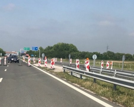 Затварят две пътни връзки на магистрала 