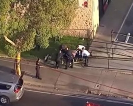 Американец с мачете закла четирима и рани още двама