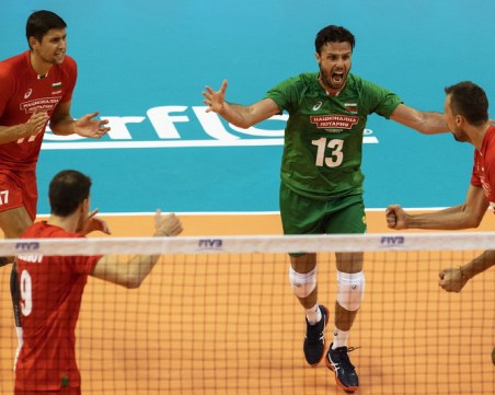 Българските волейболисти разгромиха Египет на олимпийската квалификация