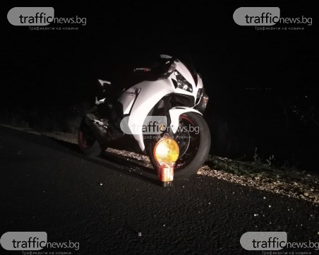 Каране на задна гума е причината за тежката катастрофа със загинал моторист