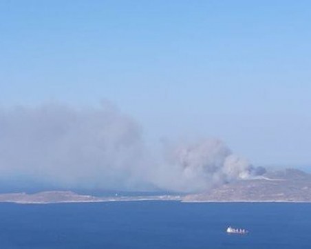 Огнена стихия бушува в Гърция! Евакуират хотели и къмпинги