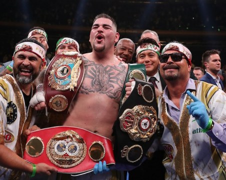 Анди Руис се дърпа за мач с Джошуа в Саудитска Арабия