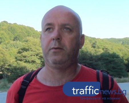 Дивото прасе минало през туриста в Стара планина