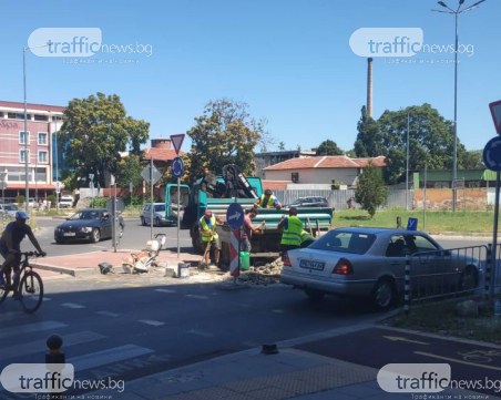 Разкопаха прясно ремонтирания бул. 