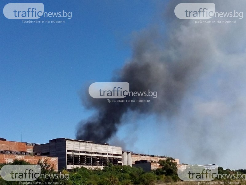 Пожар избухна в депото за отпадъци край Шишманци