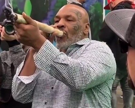 Майк Тайсън пушил канабис за 40 000 долара на месец