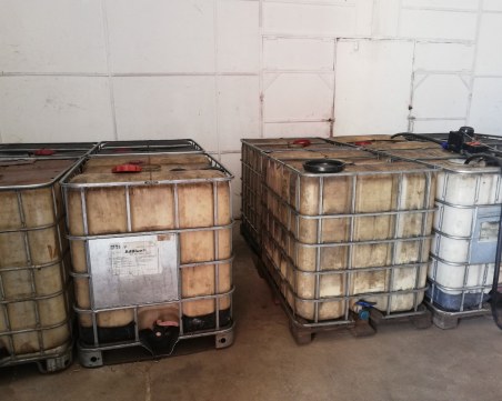 Акция в Труд! Намериха голямо количество незаконно гориво