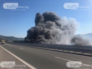 Въвеждат временна организация на движението по АМ „Струма”
