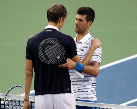 Поредна изненада! Руснак спря Джокович в Синсинати