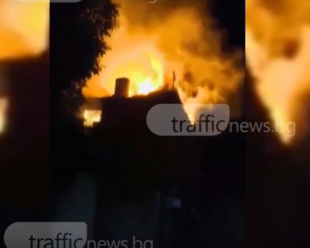 Жена загина, след като пожар изпепели къщата й в пловдивско село