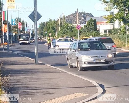 Дете пострада при катастрофа в Пловдив, откараха го в болница