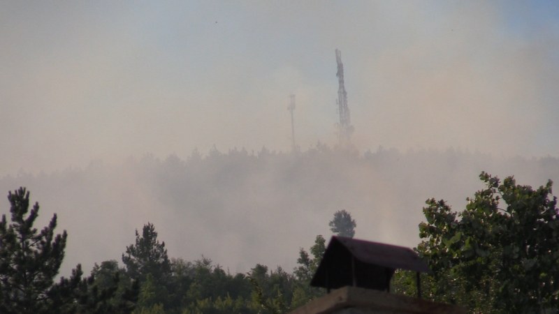 Овладяха пожара край Реброво, екипи следят обстановката