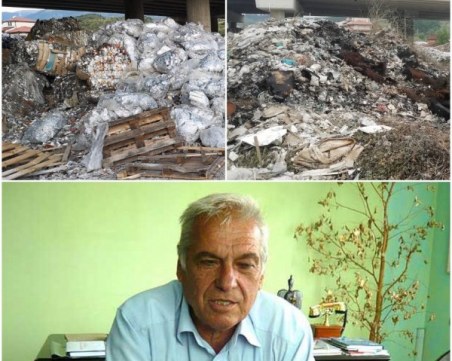 Отнемат лиценза на фирмата с боклука, запалил моста на магистрала 