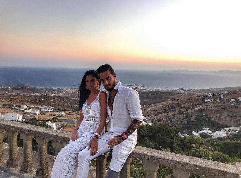 Джино Бианкалана се ожени на живописен гръцки остров