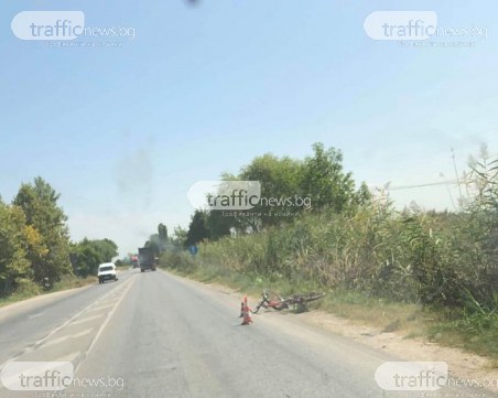 Блъснаха велосипедист на Околовръстното на Пловдив