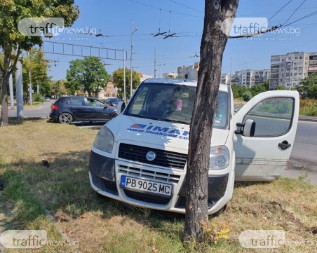 Две коли се нанизаха в пловдивския район Тракия