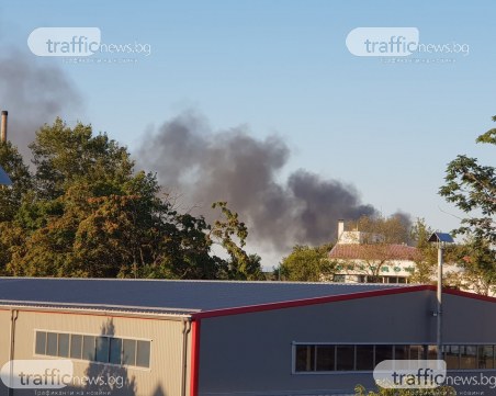 Черен дим отново се стеле от Столипиново!