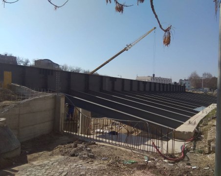 Община Пловдив завършва цялата зелена система върху покрива на Епископската базилика