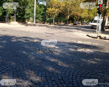 Павета летят като гюлета на пловдивско кръстовище! Ще се вземат ли мерки, преди някой да пострада?