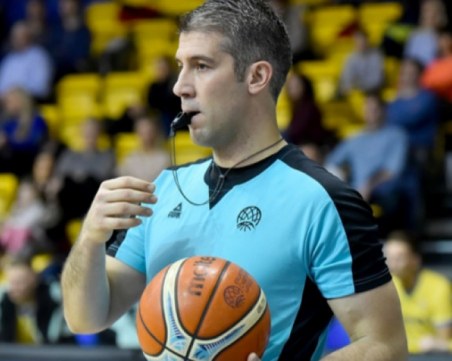 Пловдивски рефер вече в Китай - ще свири на световното по баскетбол