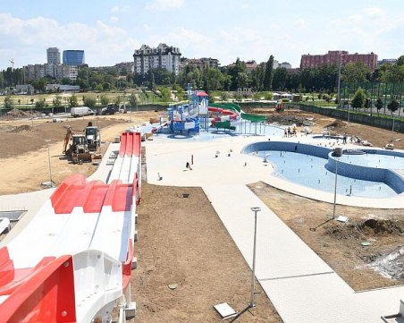 Първият аквапарк в София готов в началото на ноември