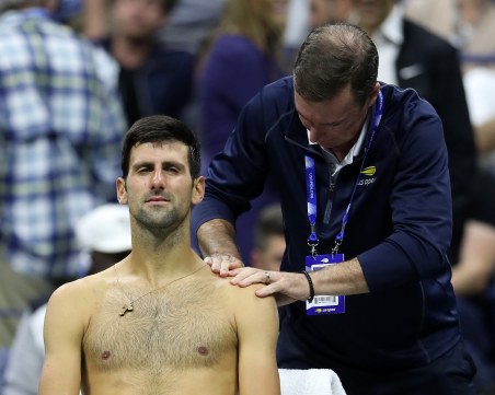 Джокович приключи участието си на US Open с контузия