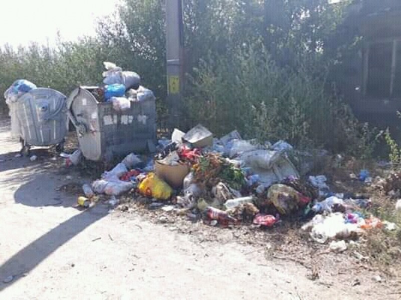 Пловдивско село потъна в боклук! Местни: Не са изпразвали контейнерите от седмици