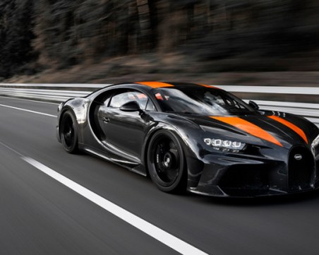 Bugatti Chiron постави нов рекорд за скорост