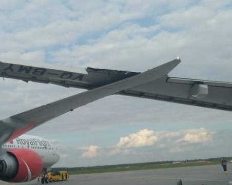 Два самолета се сблъскаха в Москва