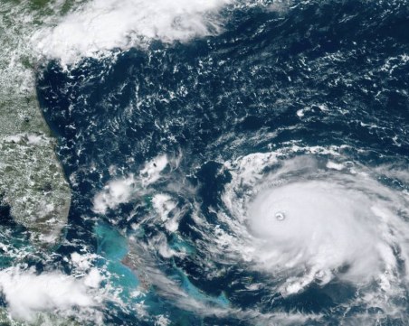 Ураганът Дориан ще повлияе на времето у нас