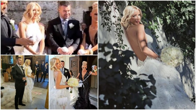 Ваня и Димитър Иванови вдигнаха разкошна сватба в Пловдив