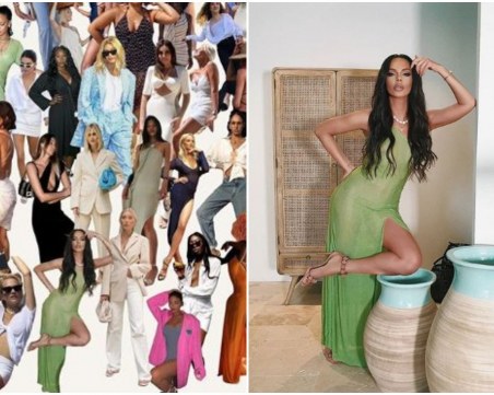 Галена редом до световни звезди, прикова погледите в моден колаж