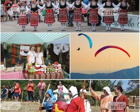 Три дни фестивали край Пловдив: Младежи приготвят рок салата, средновековни войни стрелят с арбалет