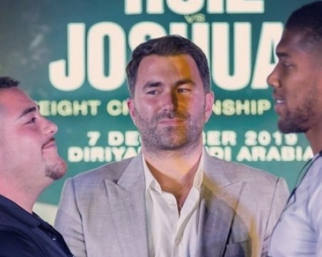 Джошуа и Руис се изправиха лице в лице преди реванша