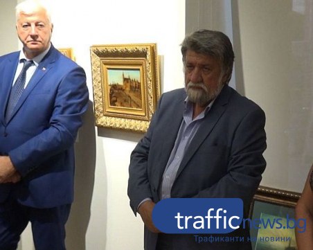 Вежди дарява пет картини на пловдивската галерия